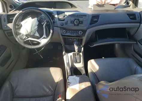 2012 Honda Civic Exl z USA, uszkodzony, nr VIN 2HGFB2F95CH551483